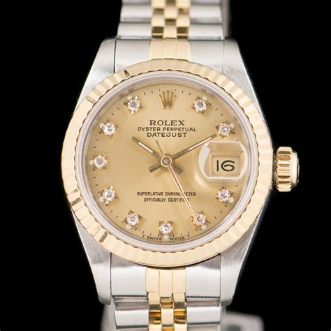 diamond rolex oyster perpetual datejust price|rolex datejust 2 tone price.